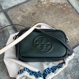 Available - Tory Burch women perry bomb double straps mini bag